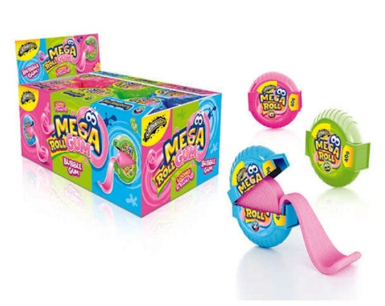 Жев.рез. Рулетка Mega Rolll, 40гр (24шт) Johny Bee