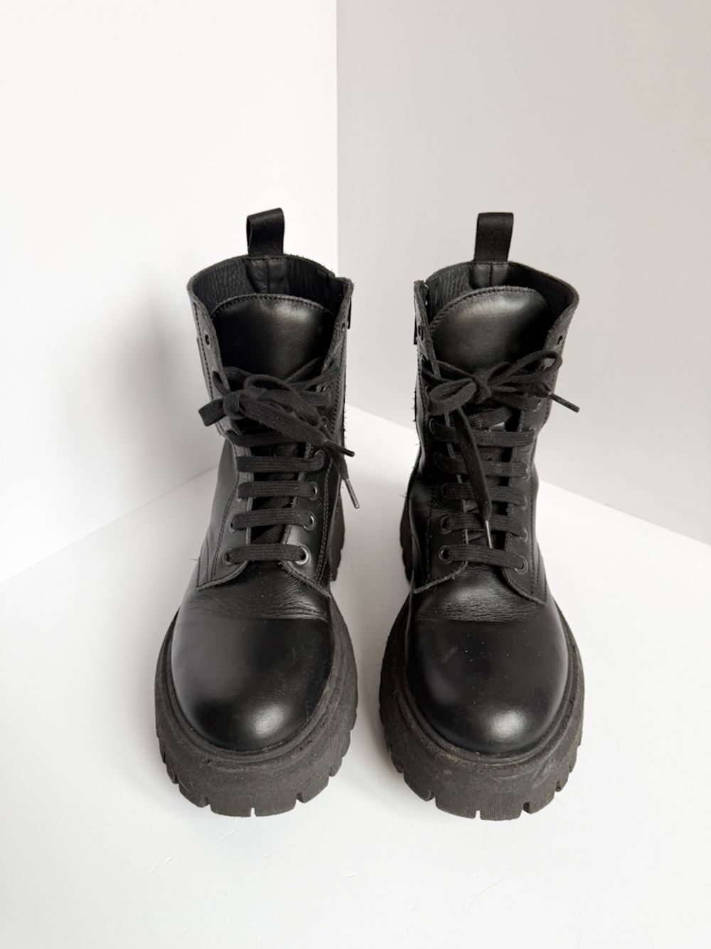 Кожаные ботинки MSGM, 35