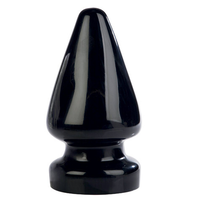 Огромная пробка черного цвета HUMUNGOUS BUTT PLUG - 20 см. (Цвет: черный)