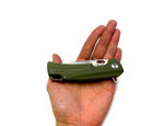 Складной нож Нус Green, сталь D2, G-10, ТДК Кизляр