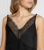 Сатиновый топ Ilacea BOSS BLACK - черный(50483864)