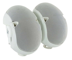 Electro-Voice EVID 6.2TW корпусной громкоговоритель 2x6'/1', 15/30/60W, 100V, in/outdoor цвет белый, ЦЕНА ЗА ПАРУ