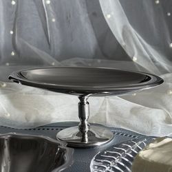 Lenardi 552-002 Овальное блюдо на ножке в под.уп.(х40)Металл
