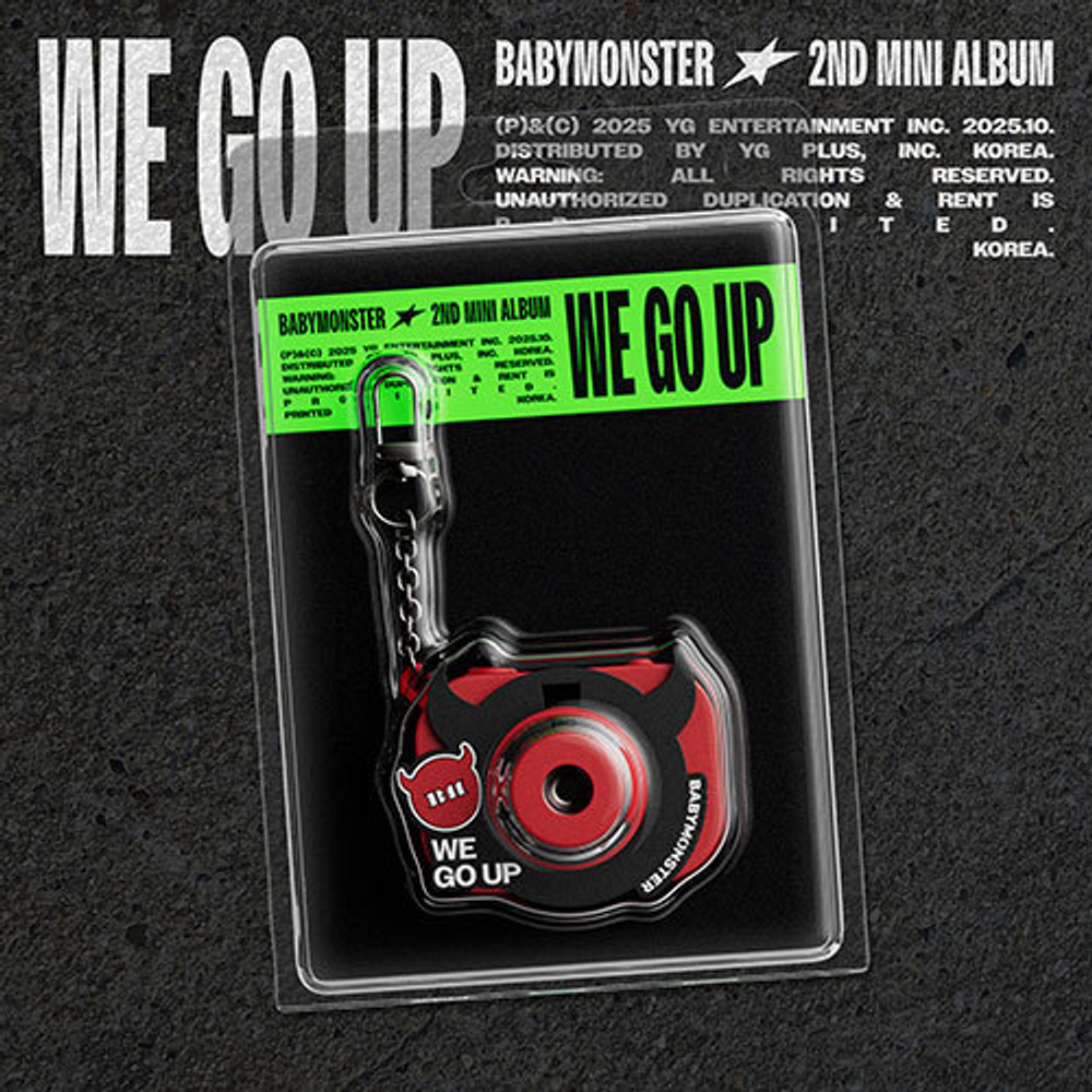 [Альбом] BABYMONSTER - WE GO UP (MINI BEAM KEYRING Ver.)