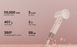 Laifen SWIFT Premium - Фен для волос Pink, 1 szt.