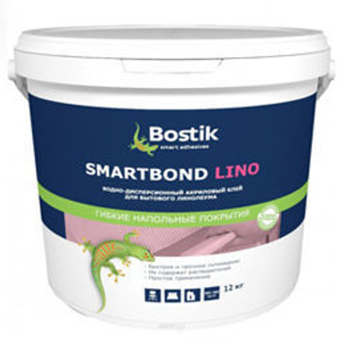 Клей для напольных покрытий Bostik SmartBond Lino 12 кг.