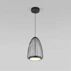 Подвесной светильник Comodita 40009/1 LED черный Eurosvet
