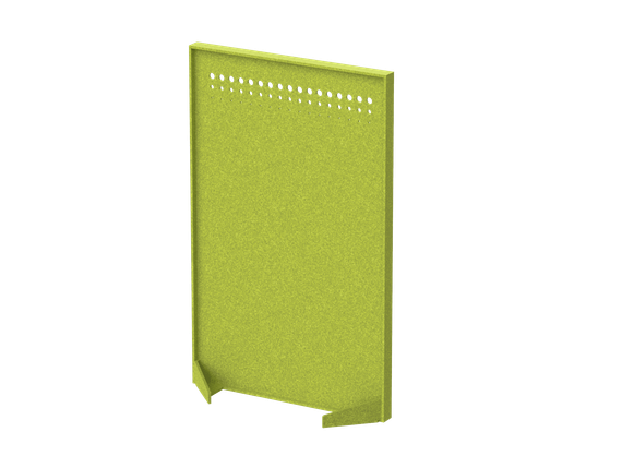 Перегородка с декором   "Фритты" 120х40х140