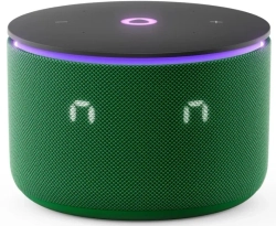Умная колонка Yandex Станция Мини 3 Про Алиса зеленый 18W 1.0 BT/Wi-Fi (YNDX-00059GRN)