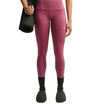 Женские леггинсы Nike Graphic 7/8 High Waist - pink smoke/white