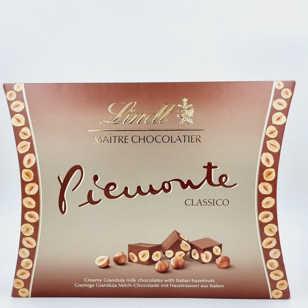 Шоколадные конфеты Lindt Gianduja PIEMONTE Classic 330 г c фундуком в молочном шоколаде 330 г (из Финляндии)
