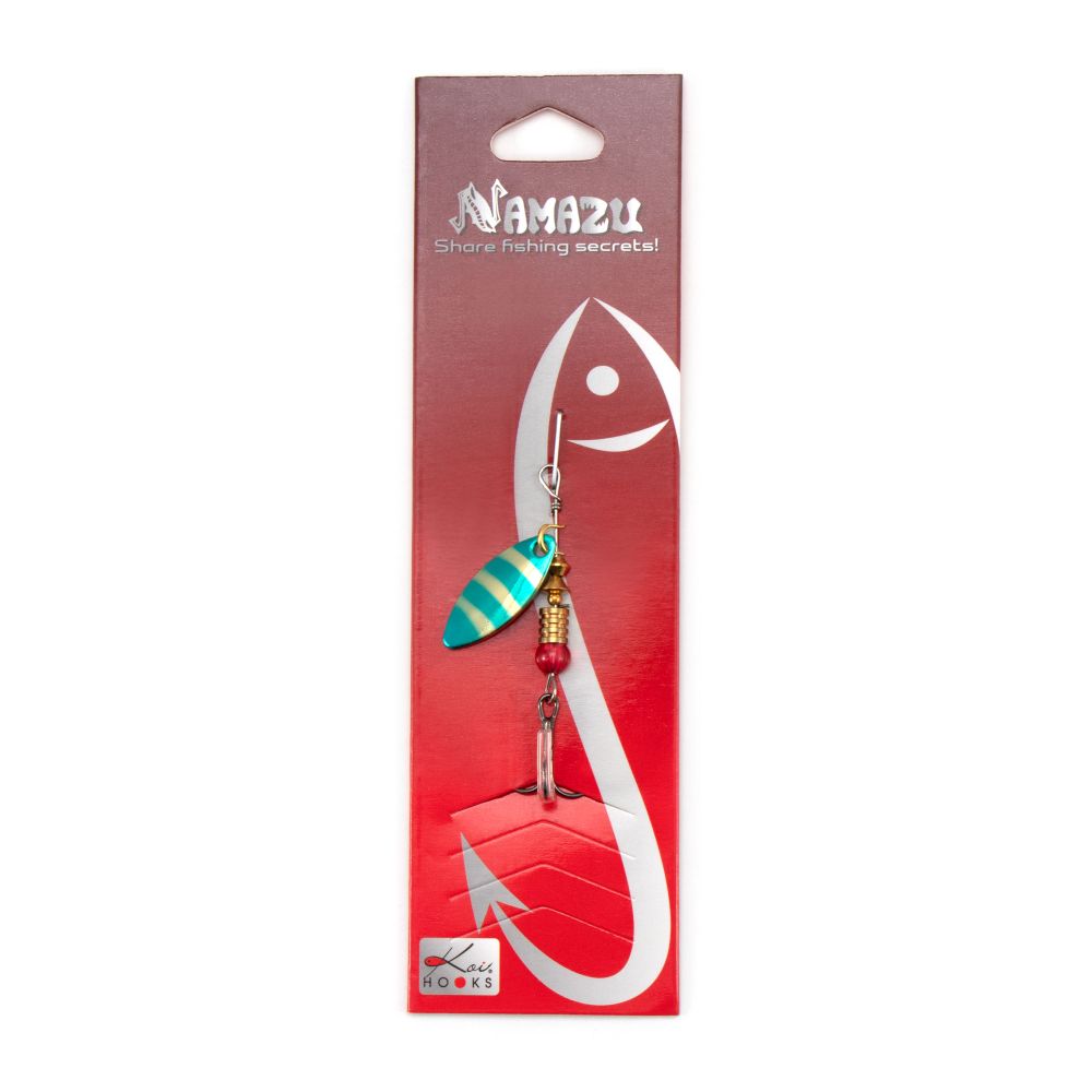 Блесна вращ. Namazu Alleria, вес 2 г, цвет 164/200/