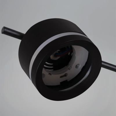10590-0.3-10 Black светильник потолочный Reluce, GX53х10