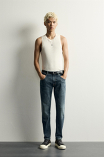 ДЖИНСЫ SKINNY С РАЗРЕЗАМИ — ZARA