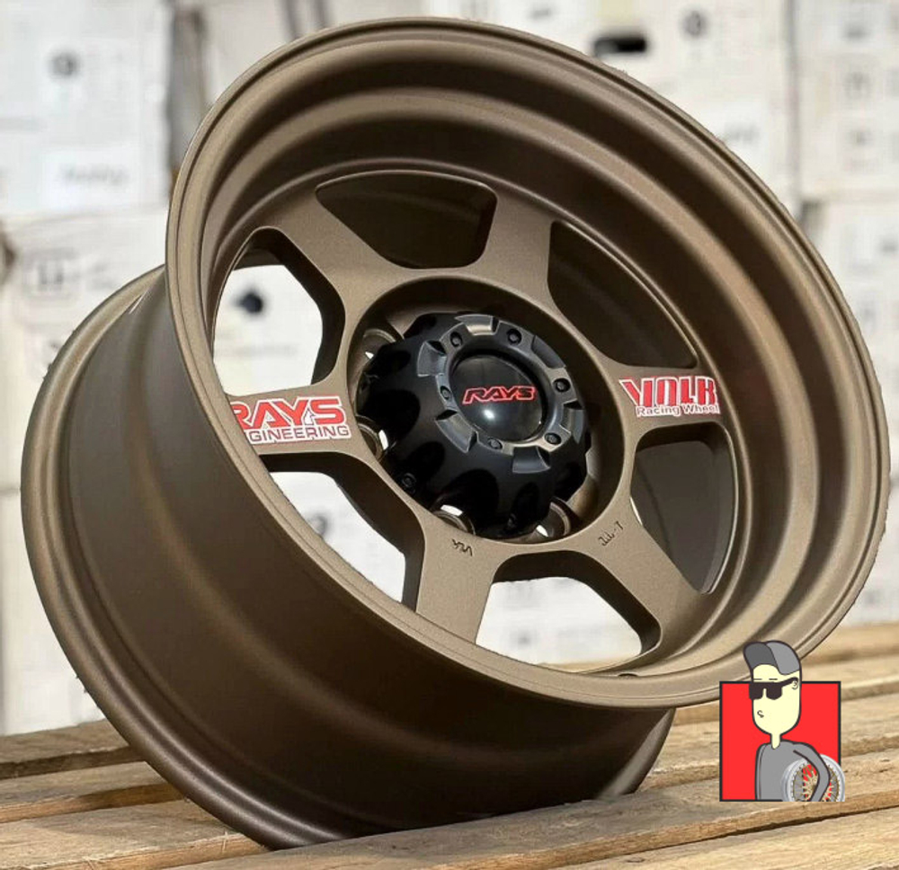 Комплект дисков Rays Volk Racing TE37 16x8.5 et0 6x139.7
