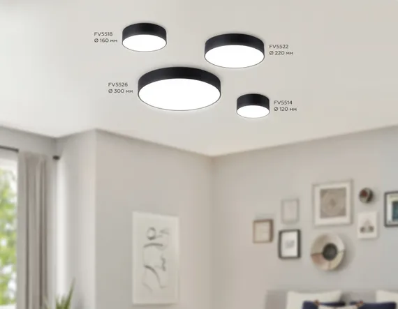 Потолочный светильник Orbital Air Alum FV5518 Ambrella