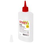 Клей канцелярский STAFF для бумаги, картона 120 г, 229826
