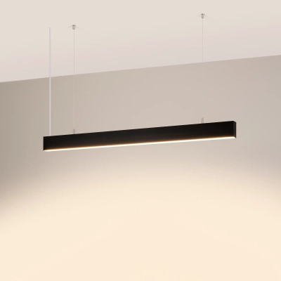 Профиль с экраном SL-LINE-3667-2500 BLACK+OPAL (Arlight, Алюминий)