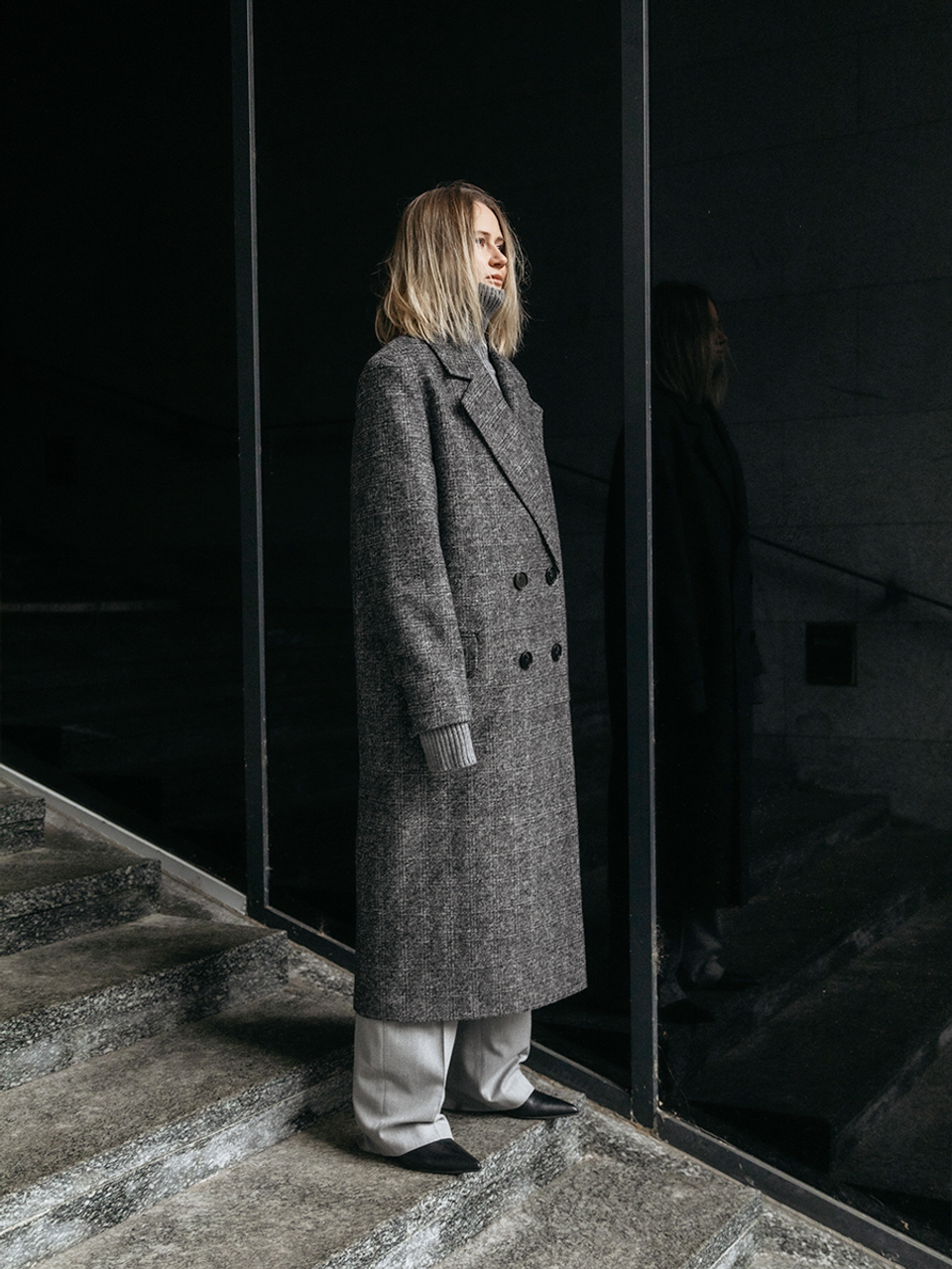 Пальто Over Grey