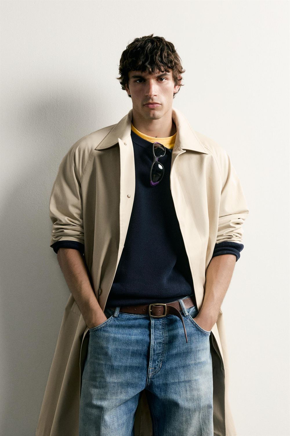 ДЛИННЫЙ ТРЕНЧ RELAXED FIT — ZARA