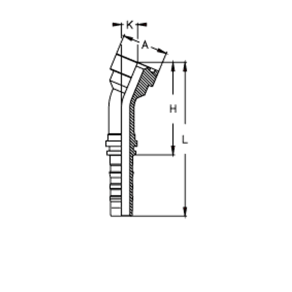 Фитинг DN 32 SFS CAT 1.1/2 63.5 (22) CS