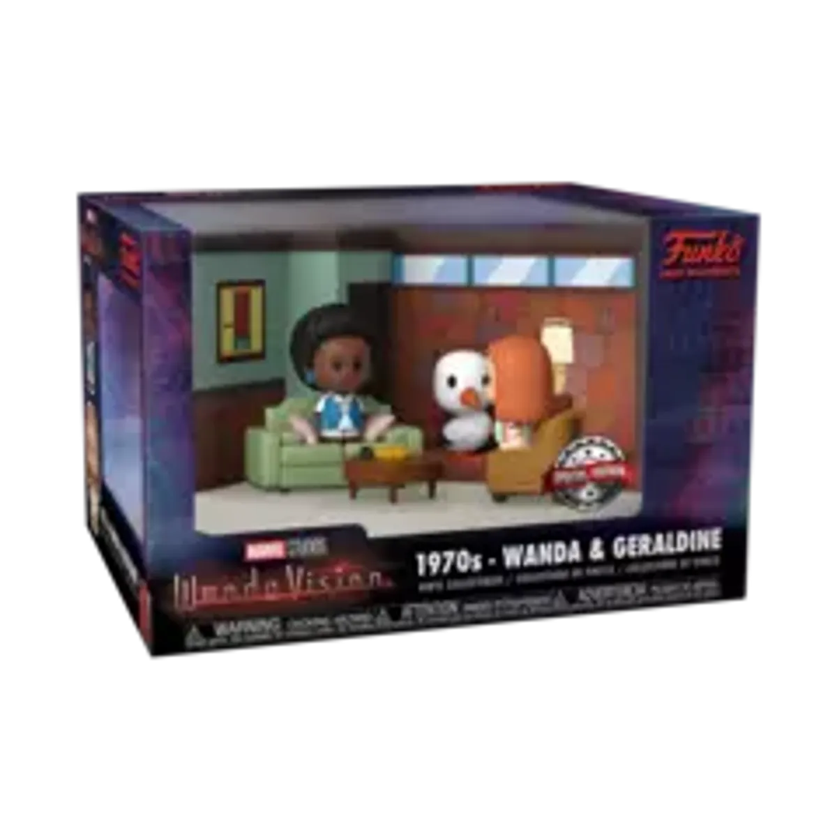 Фигурка Funko Mini Moments! Marvel WandaVision: Living Room 1970s (EXC)