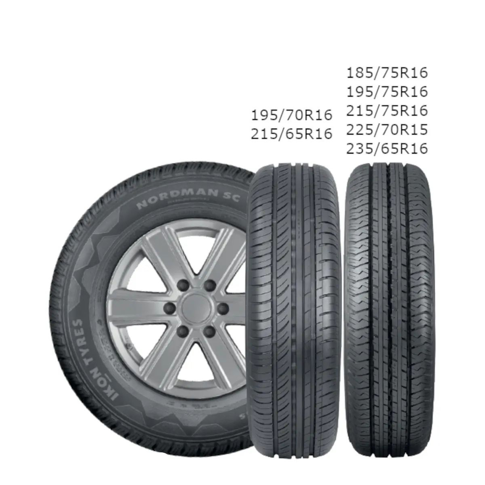 Летняя шина Ikon Tyres Nordman SC (185/75 R16C 104S)