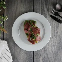 Тарелка d 23,2 см h2 см белая фарфор Glory Eco P.L. Proff Cuisine [4]