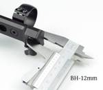 Кронштейн с кольцами быстросъемный D=30мм, BH=2,5мм, Blaser R93,с запирающим устройством MAK-Klapphebel (арт: 50192-30193), MAK