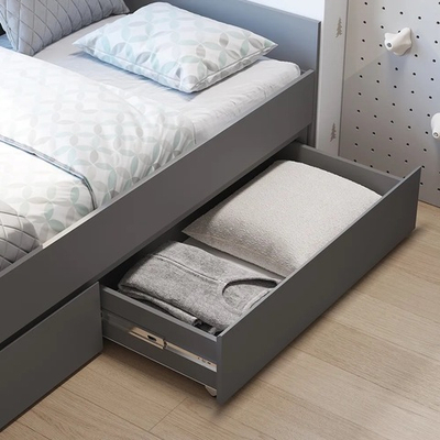 Кровать 1,6 м "Симпл" КР-17 Графит