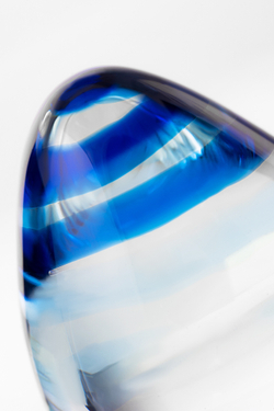 Анальная втулка Sexus Glass, стекло, 11,5 см, Ø 4 см
