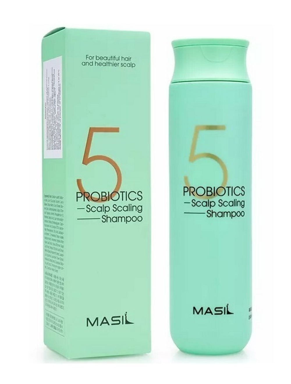 Глубокоочищающий шампунь с пробиотиками Masil 5 Probiotics Scalp Scaling Shampoo