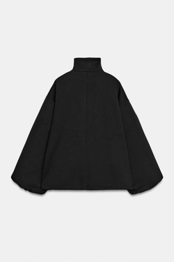 ZARA ТЕХНИЧЕСКИЙ БОМБЕР, ЧЕРНЫЙ