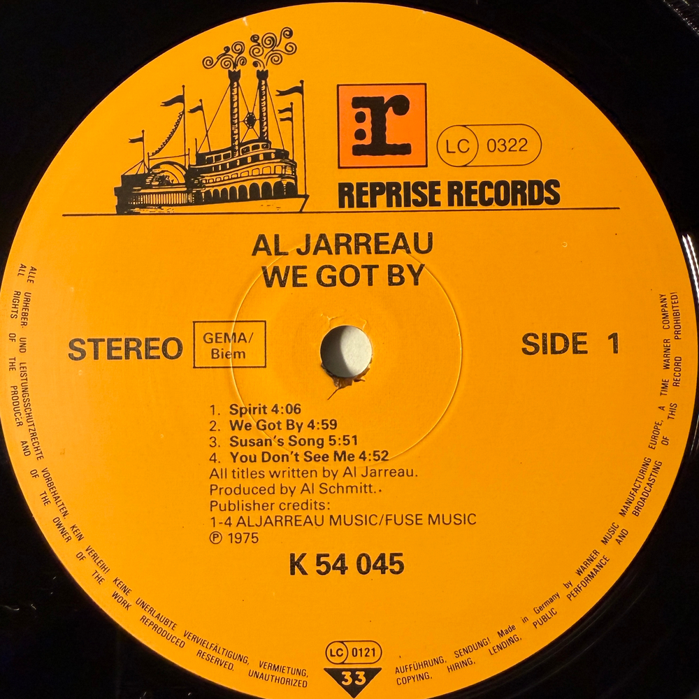 Al Jarreau ‎– We Got By (Германия)