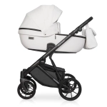 Коляска 2 в 1 Riko Basic Montana Ecco цвет 11 White (белый)