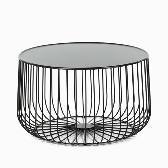 Кофейный столик Flat cage диаметр 65