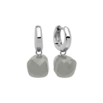 Серьги Qudo  Firenze Light Grey Opal 300072 BW/S