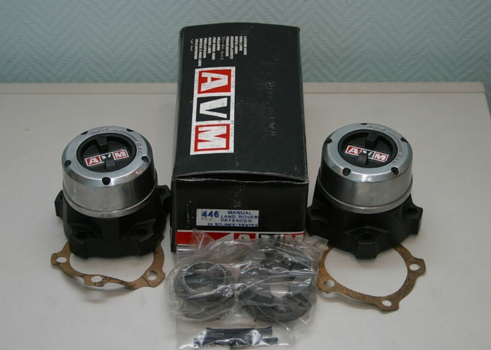 Комплект колесных муфт (хабов) Land Rover Defender AVM-446
