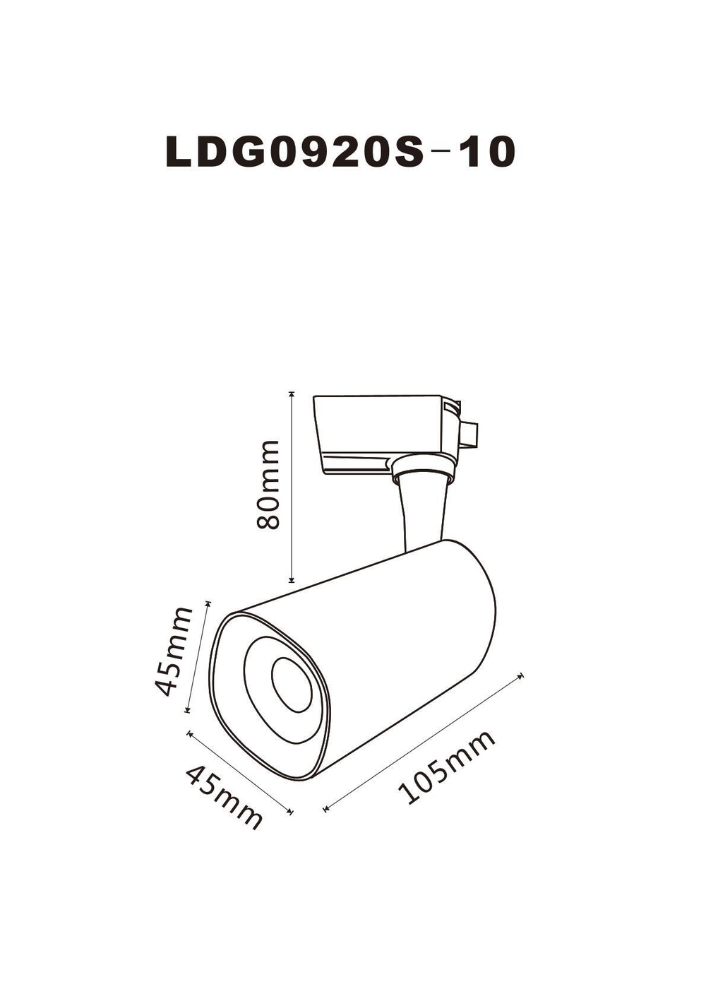 Светильник потолочный трековый Arte Lamp Barut A4561PL-1BK