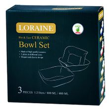 Набор салатниц Loraine 29593 3 шт.