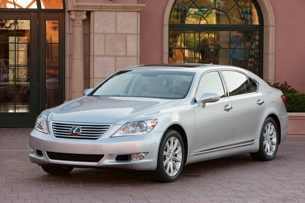 Порог Lexus LS 2006-2012 (1мм)
