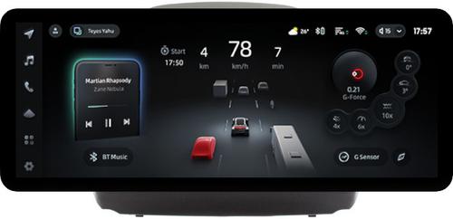 Магнитола для Hyundai iХ35, Tucson 2 2009-2015 (штатный усилитель) - Teyes CC4PRO монитор 12.3" 2K QLED + рамка 10, Android 13, Быстрейшая, Snapdragon 778G, ИИ, CarPlay, DSP, 4G SIM-слот