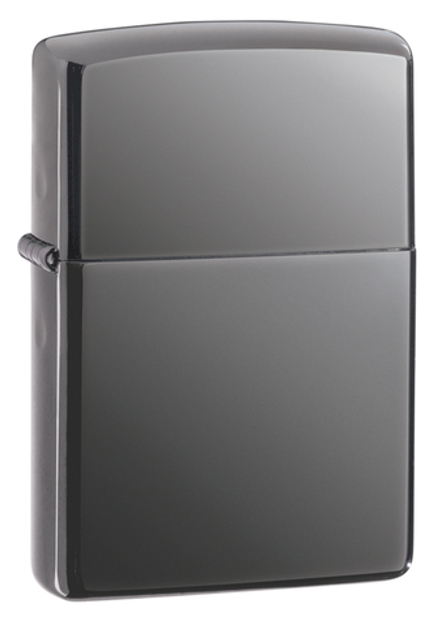 150 Зажигалка ZIPPO Classic Black Ice, латунь/сталь, чёрная, глянцевая, 38x13x57 мм