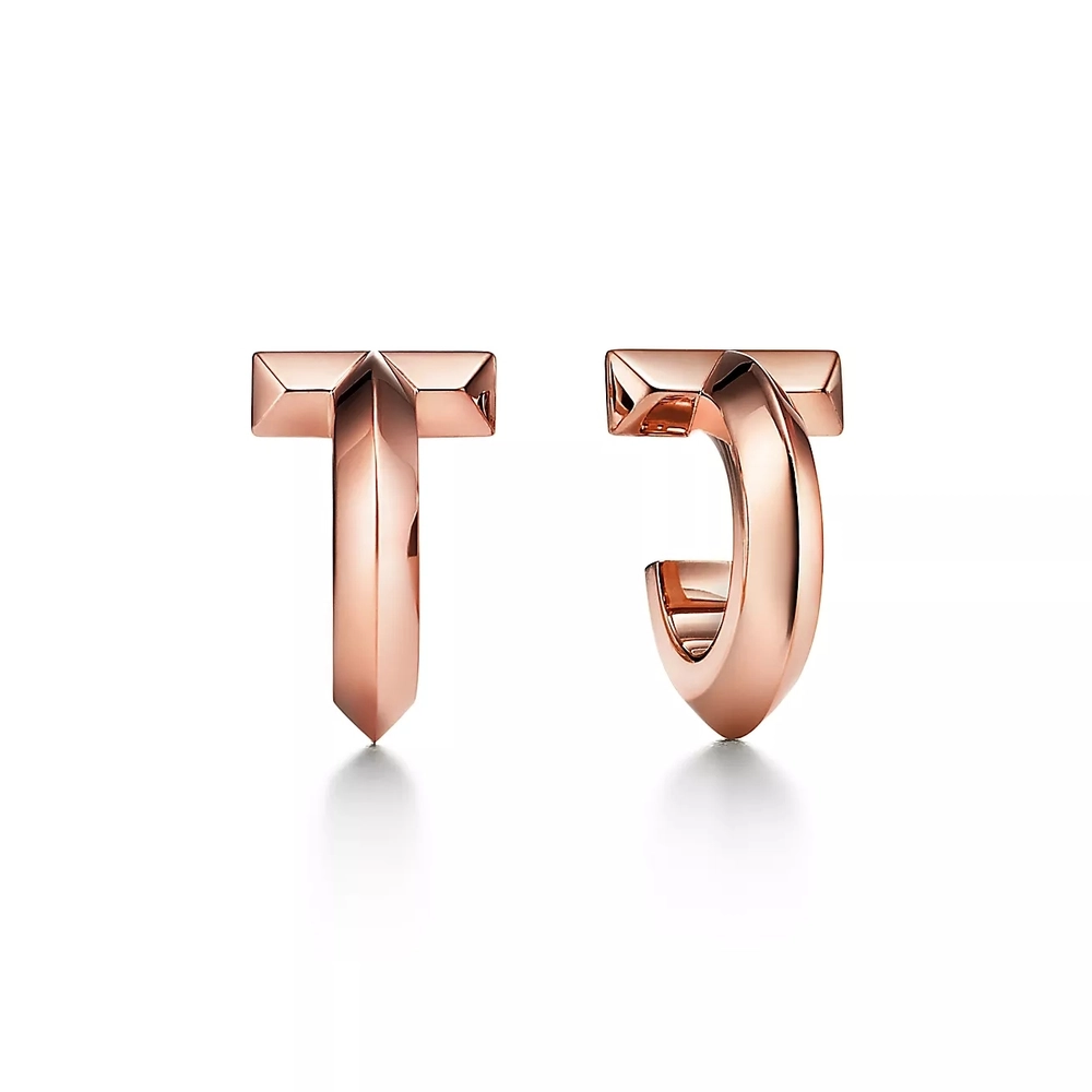Серьги из розового золота, Tiffany💠 T1,