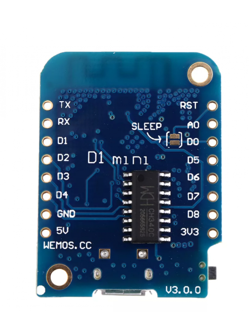 WEMOS D1 mini V4.0, type-c