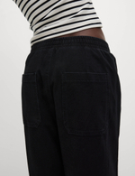 Прямые брюки из трикотажа, имитирующего Denim - Marks & Spencer