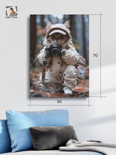 Картина на стену "Фотограф" 50х70см 1шт.