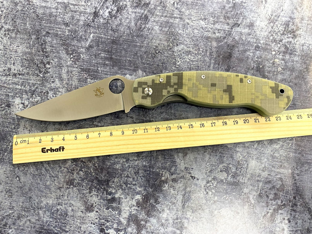 Нож складной Боец 3, D2, G10