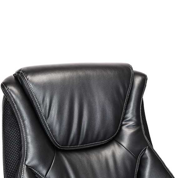 Кресло BRABIX PREMIUM "Credo EX-587", рециклированная кожа, черное, 532977