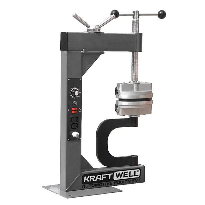 KraftWell (KRW18VL) Вулканизатор настольный с ручным прижимом